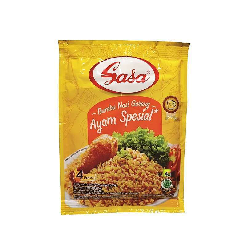 

(HOKKY) SASA Bumbu Nasi Goreng AYAM SPESIAL 20gr / Bumbu Instant