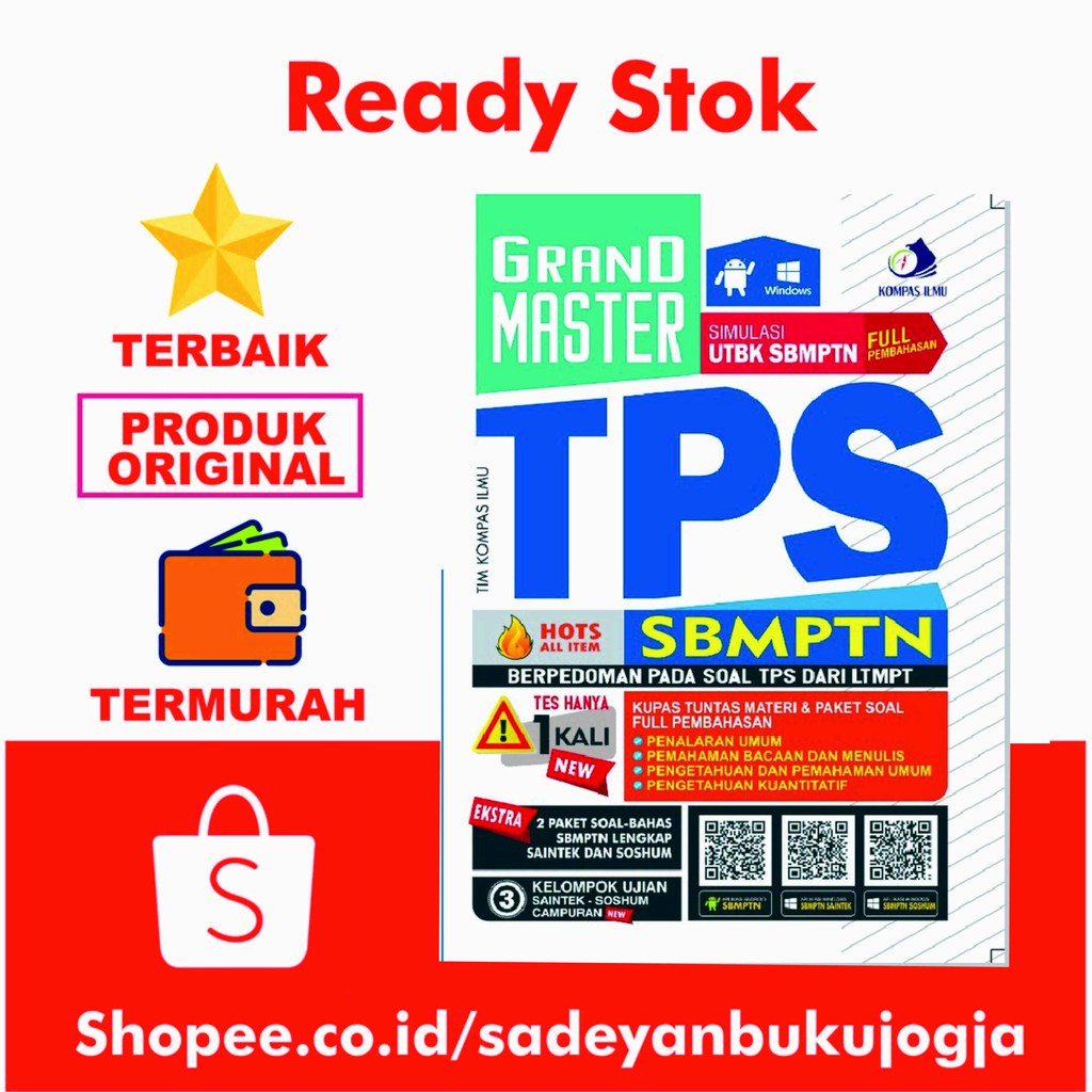 GRAND MASTER TPS UTBK SBMPTN - KOMPAS ILMU