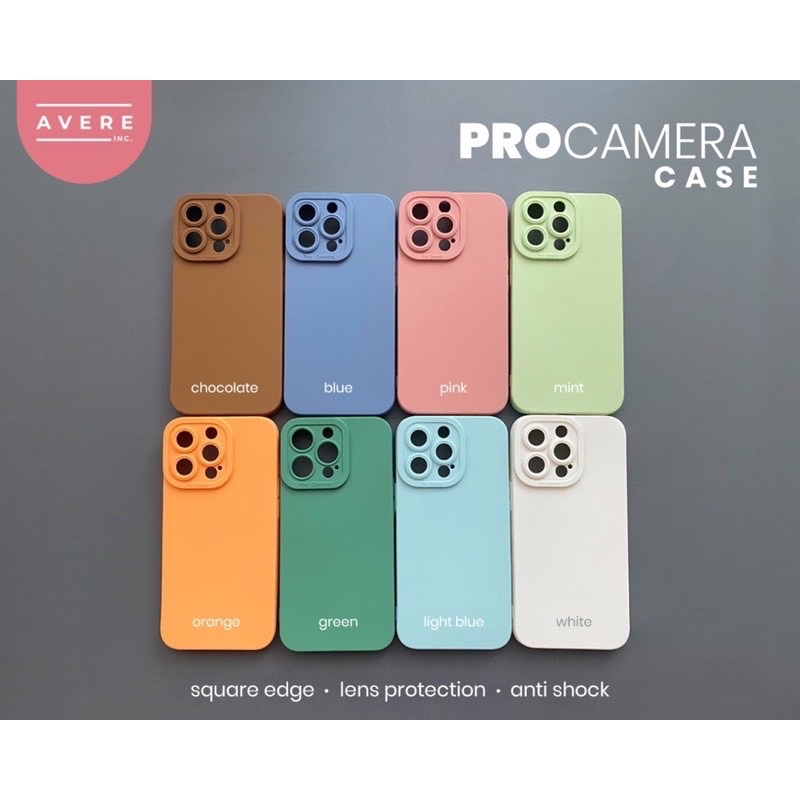 vibox ProCamera Silicone Matte colour Case For PRO CAMERA PREMIUM iosphone samsung oppo