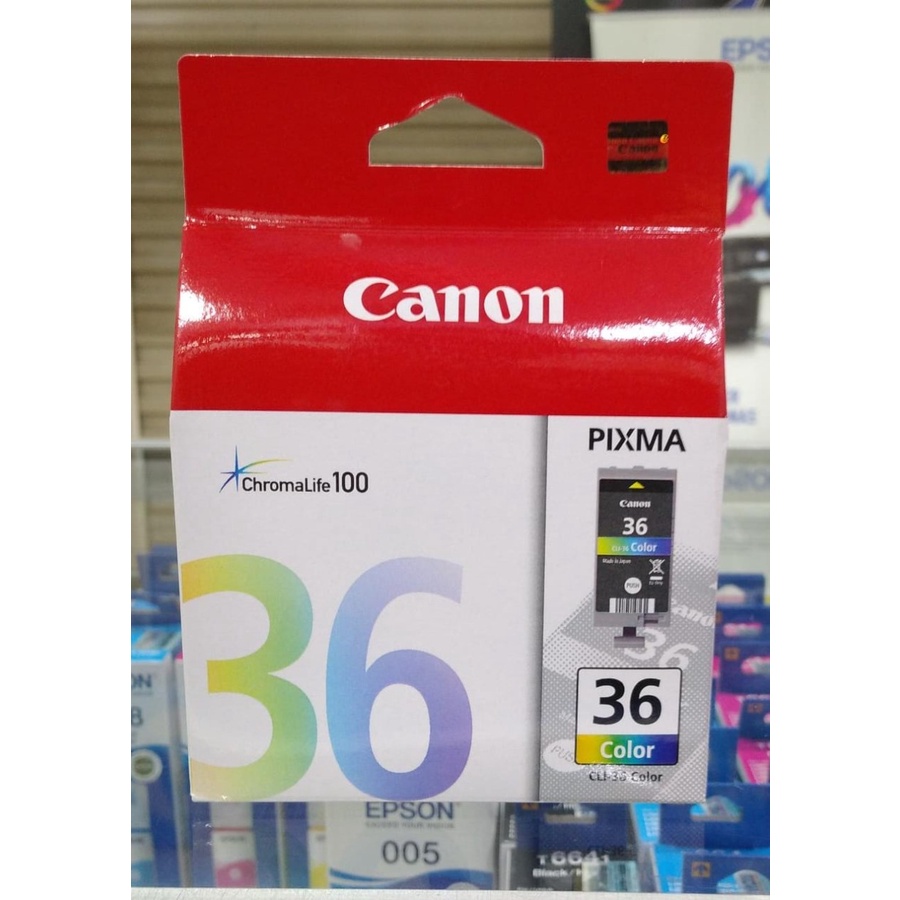 EXPIRED Tinta Cartridge Canon PIXMA 36 COLOR for iP100 iP110 100% ORIGINAL