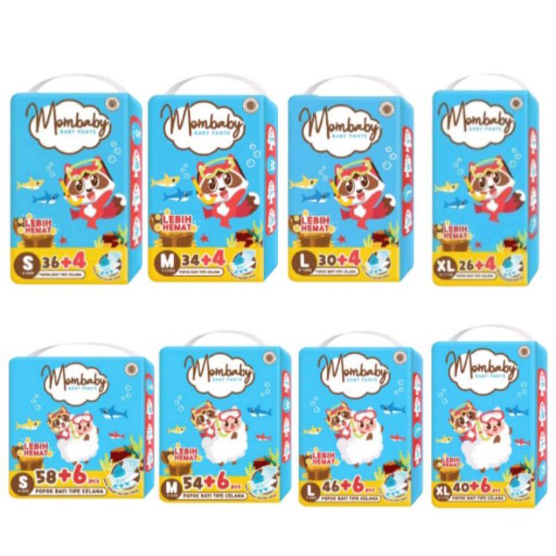 MOMBABY PANTS L46+6 XL40+6