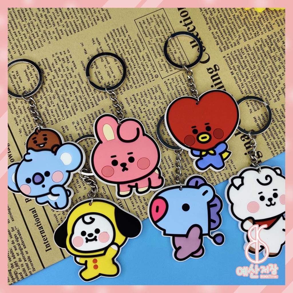 [BS] BISA COD Gantungan Kunci BTS BT21 Keychain KPOP Baby - KP568