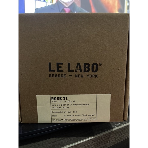 original le labo rose 31