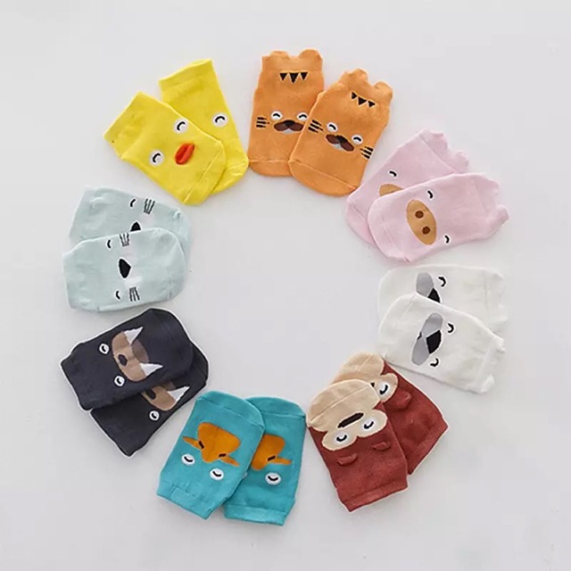 [BABY EL STORE] Sock Infant Kaos Kaki Bayi Anak Katun Binatang Animal Sock Baby Kids Cotton Import Prewalker