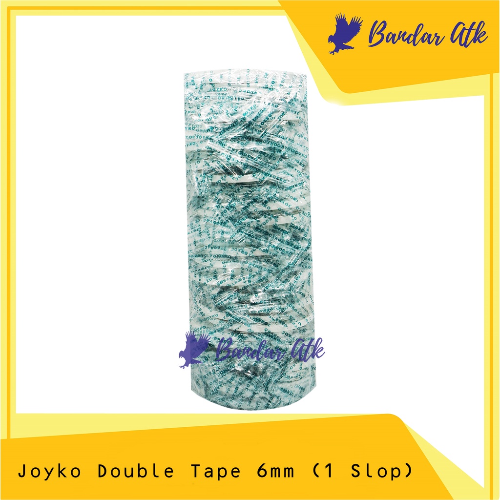 

Double Tape Joyko 6mm x 15 Yard [SLOP]