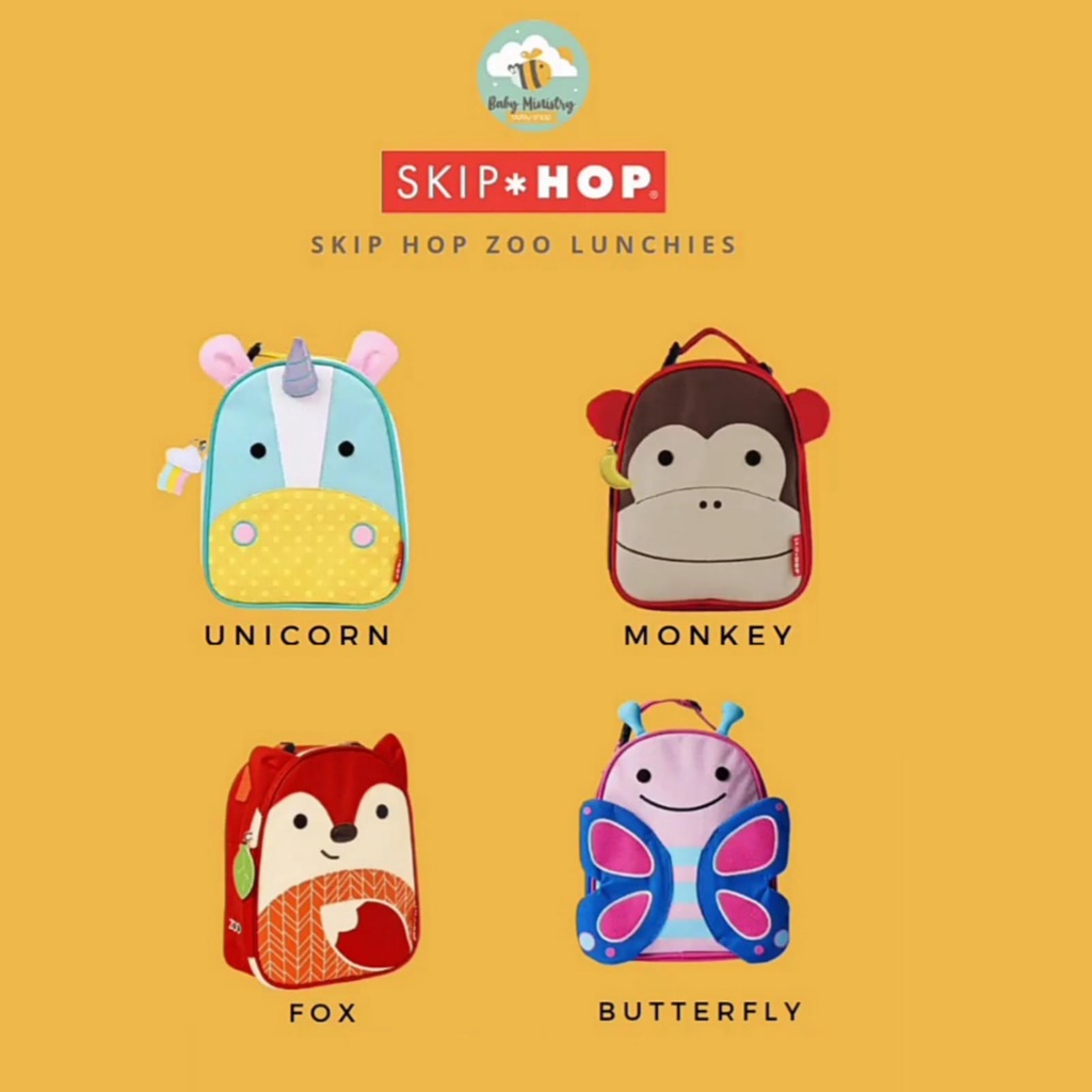 Skip Hop ZOO lunchies / Tas anak / skiphop zoo lunchies