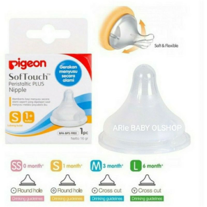 DOT PIGEON WIDE NECK (BESAR)