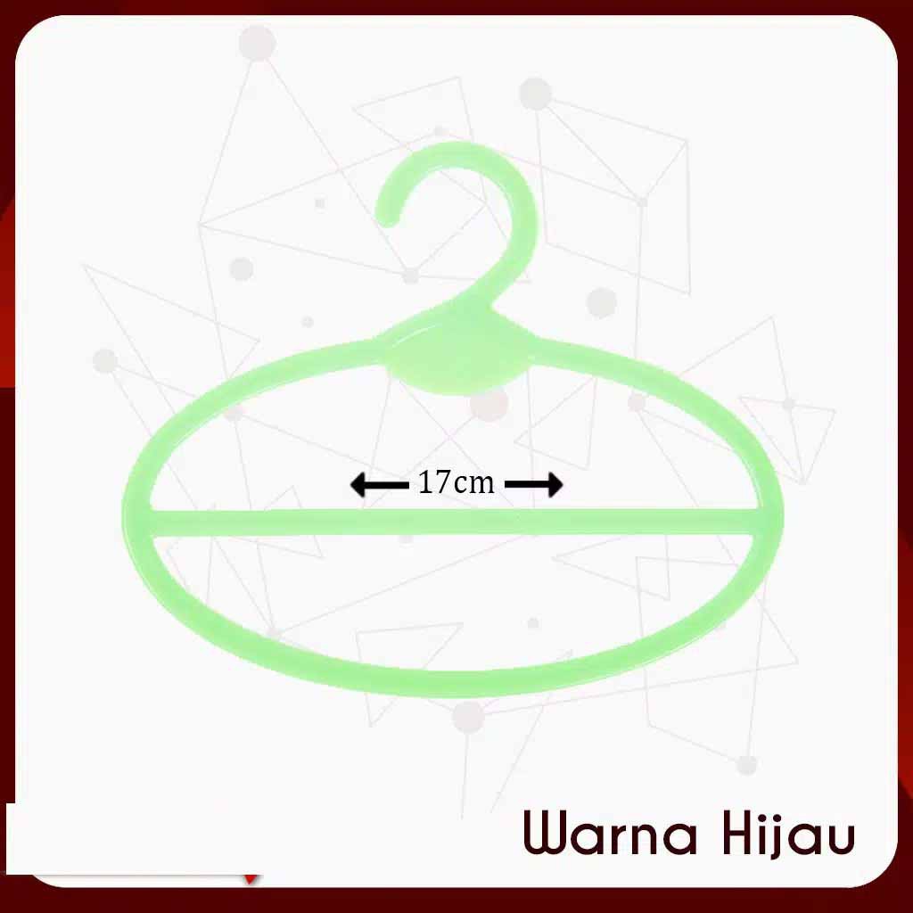 OTS 127 - Hanger Jilbab Oval / Gantungan Syal Scarf Pasminah Bentuk Lonjong / Gantungan