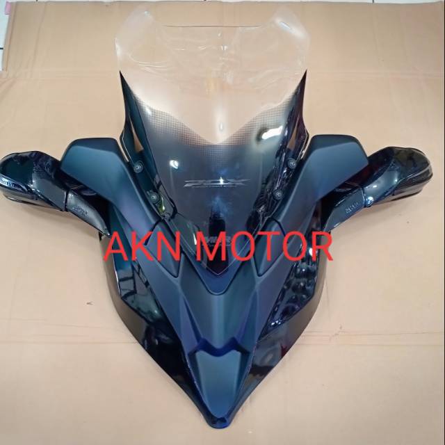 TAMENG WINDSHIELD ASSY MHR PLUS SPION HOND PCX 150 NEW LOKAL 2018