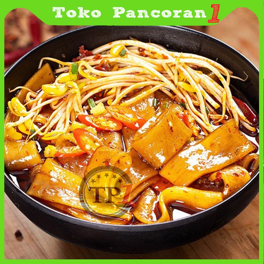 Mie Ubi lebar 250G / Vermicelli | Mie ubi hotpot / shabu shabu / Sweet Potato Glass Noodles 250G