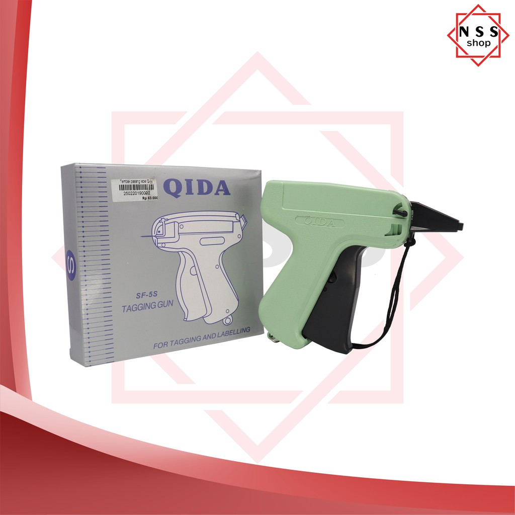 

Alat Tembak Label Harga QIDA / Alat Pasang Label Hangtag