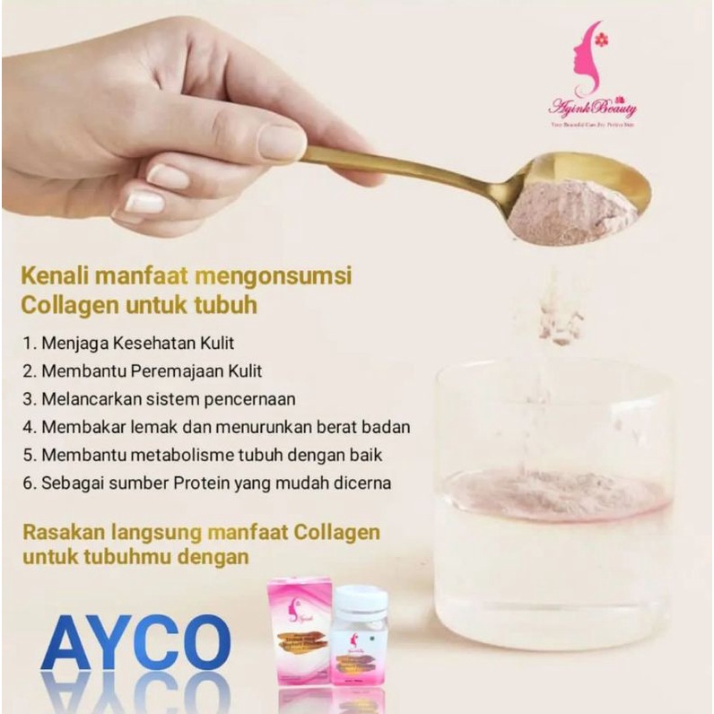 Ayink Collagen (AYCO) Original BPOM minuman collagen BPOM