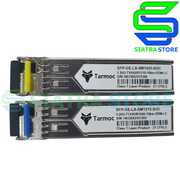 Tarmoc SFP-1G-L10-BD-LC | SFP 1G BiDi 10KM SM LC | SFP 1G 10KM LC