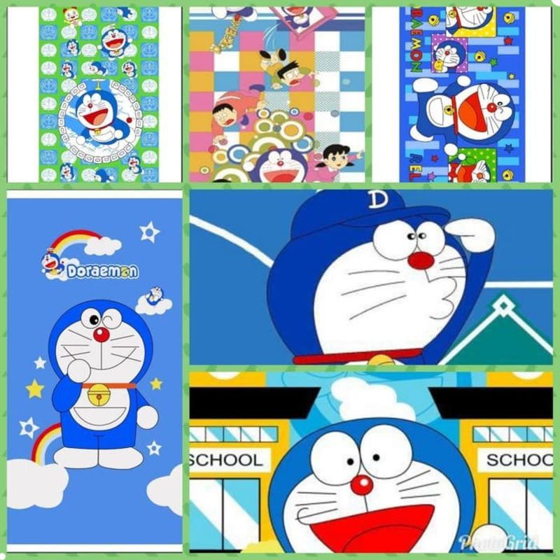 HANDUK KARAKTER DORAEMON / HANDUK LUCU DAN MURAH / HANDUK MANDI