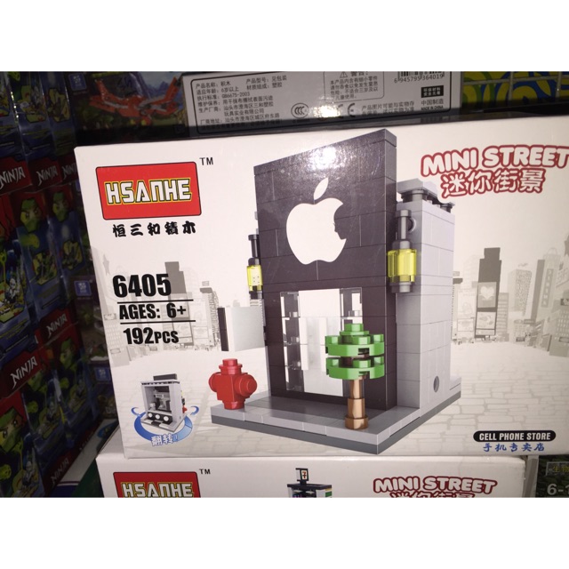 lego mini street franchise sport apple store fast mart kfc