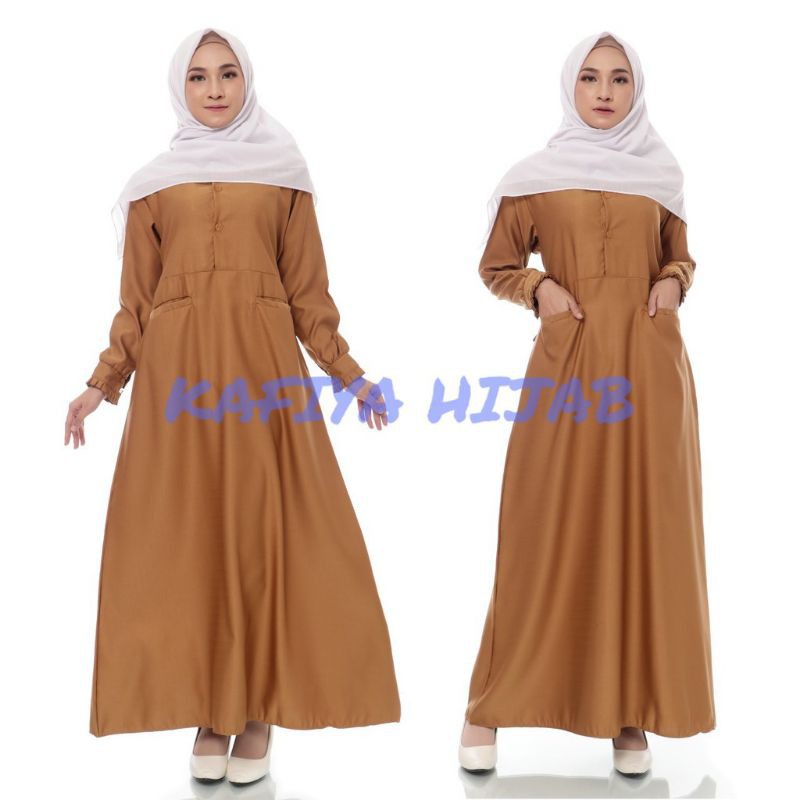 GAMIS PNS PDH PEMDA BAHAN BALOTELI BY KAFIYA HIJAB