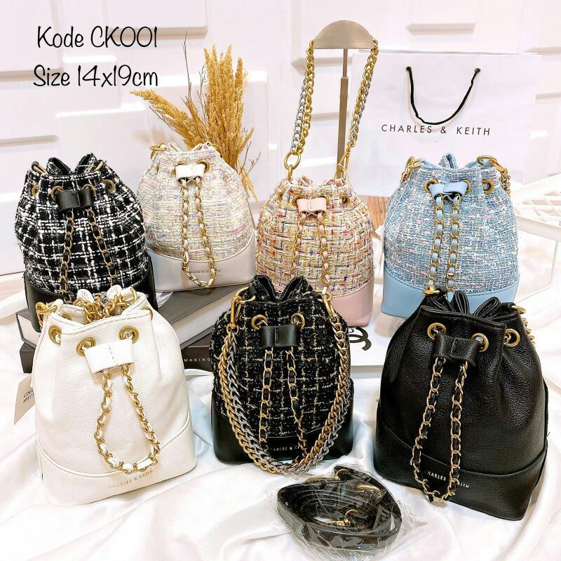 CK Serut Ori pabrik Quality(Chico Tweed Bucket)