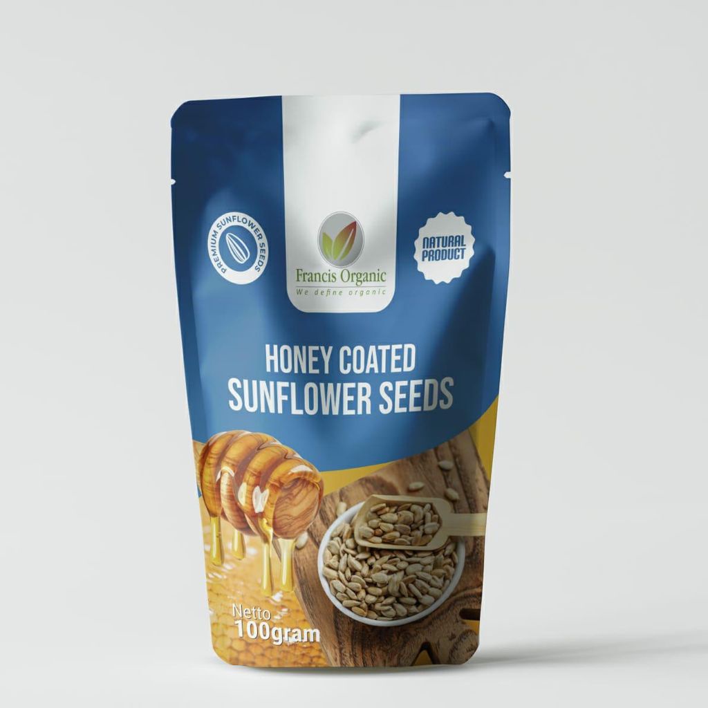 

Honey Coated Sunflower Seeds - Pocket Size by Francis Organic