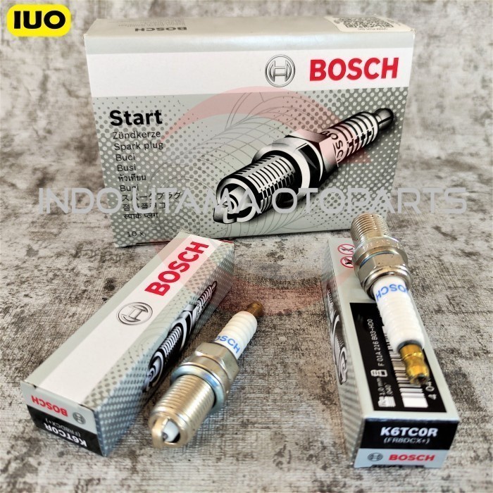 Busi Zebra Efi S91 Feroza Taruna Yaris 2003 Spark Plug BOSCH FR8DCX+