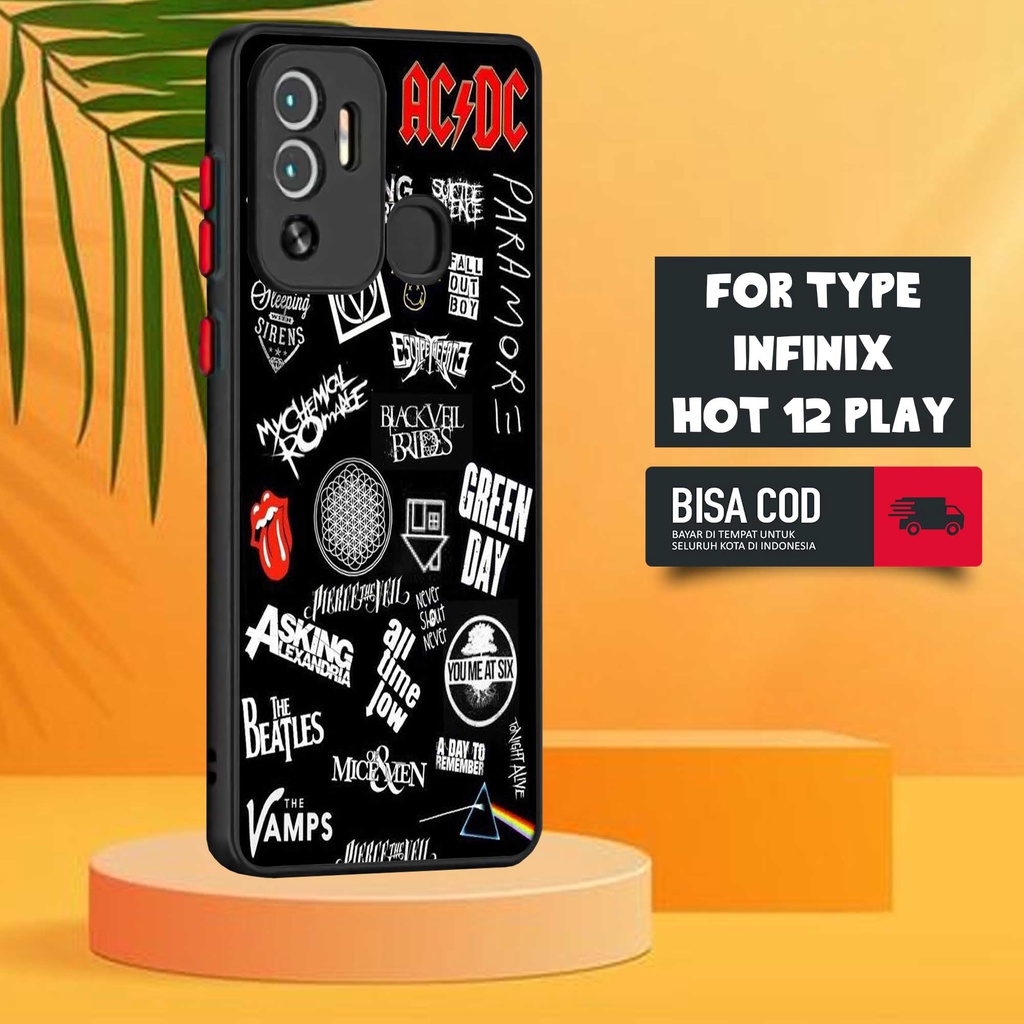 Candy Case INFINIX HOT 12 PLAY - Softcase Dove Infinix Hot 12 Play - Silikon Hp Infinix - Silicon Hp