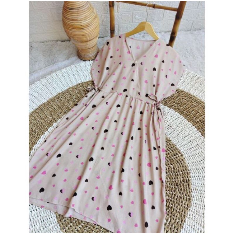 daster murah/daster kimono pendek selutut/daster kimono motif selutut/daster kekinian