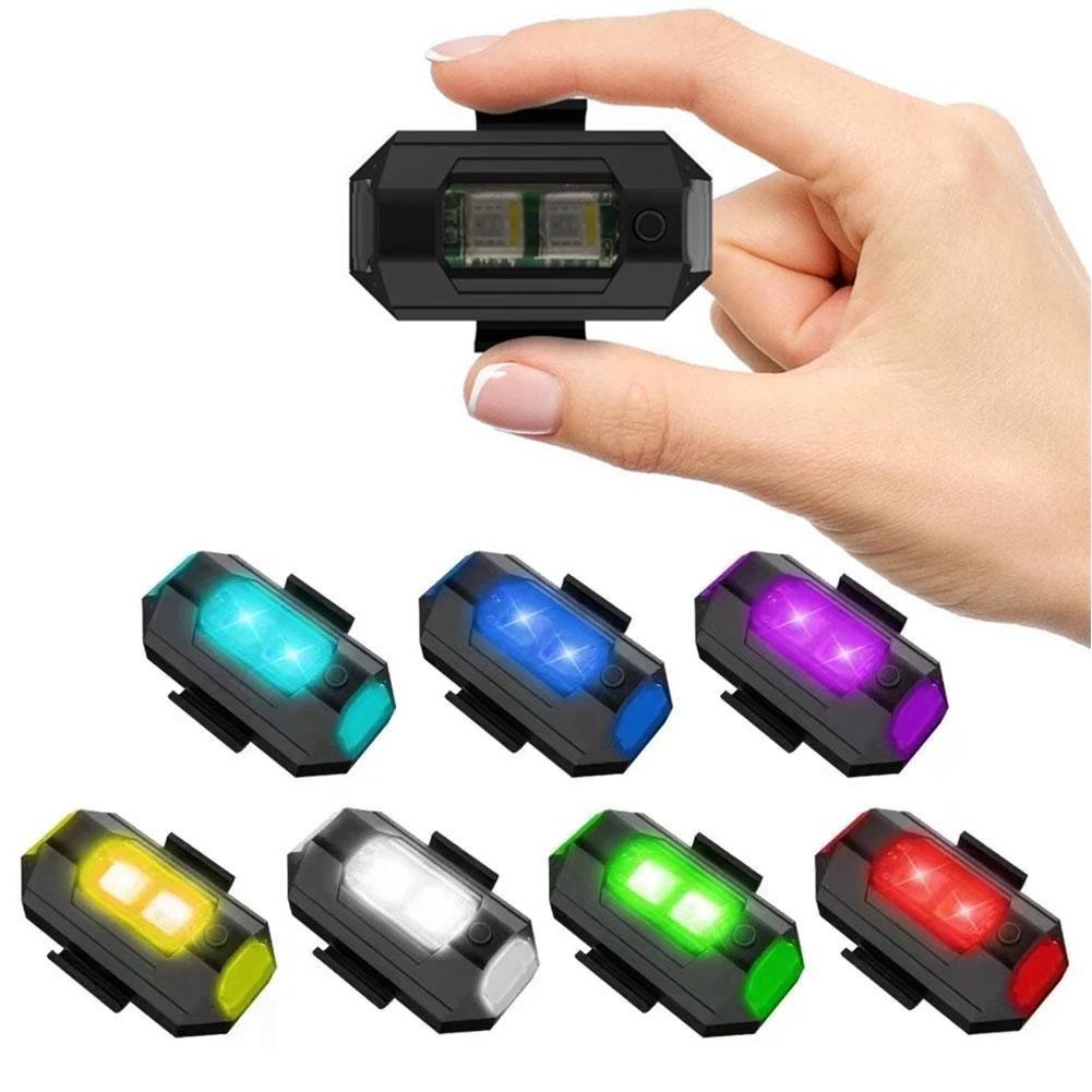 Lampu Plat Nomor LED Mini Untuk Honda / Yamaha / Suzuki Drone