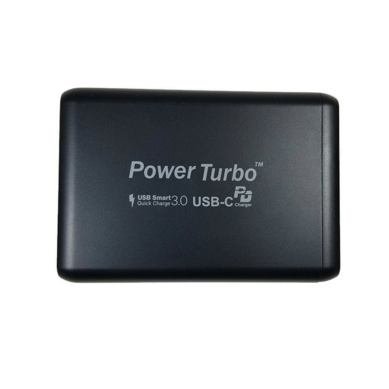 WIWU POWER TURBO PT6042 - 2 Ports PD and 2 Ports USB Charger - 75W MAX - Charger 75W Output MAX