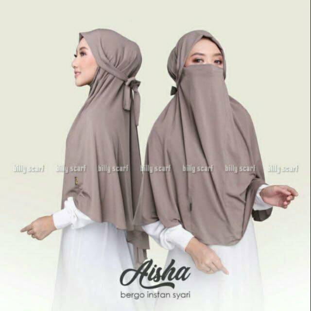 Niqab Instan Mocca