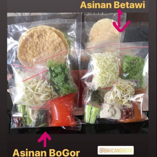 

Asinan Bogor Asinan Betawi