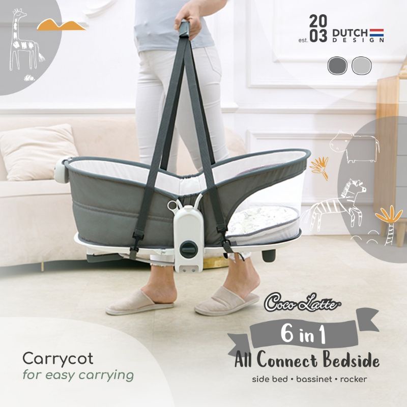 Cocolatte Rocker All Connect bedside 6in1/ Baby Bouncer Ayunan Bayi