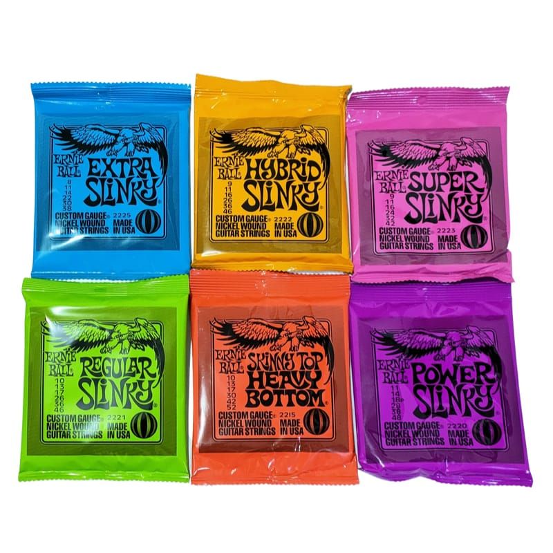 Senar Gitar Elektrik String Ernie Ball Slinky 0,08 0,09 0,10 0,11