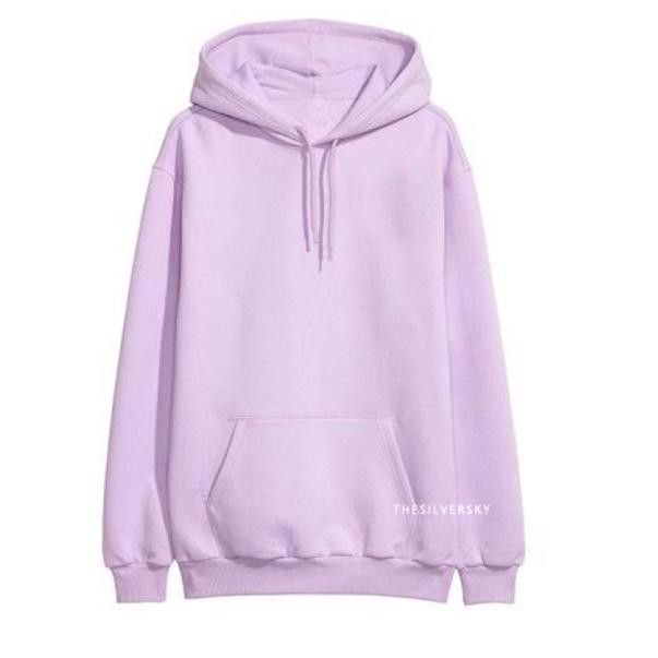 soft purple hoodie