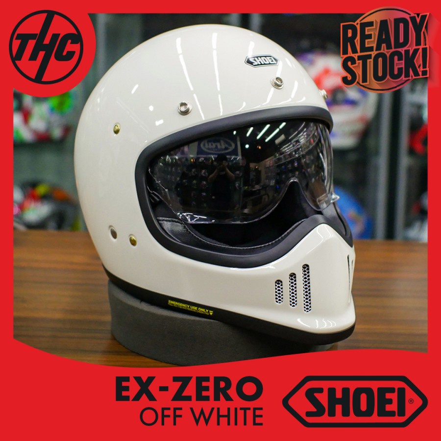 SHOEI EX-ZERO OFF WHITE ORIGINAL EX ZERO FULL FACE