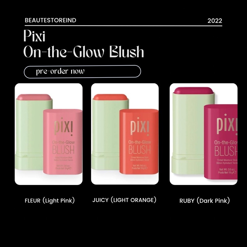 [READY STOCK] Pixi On the Glow Blush