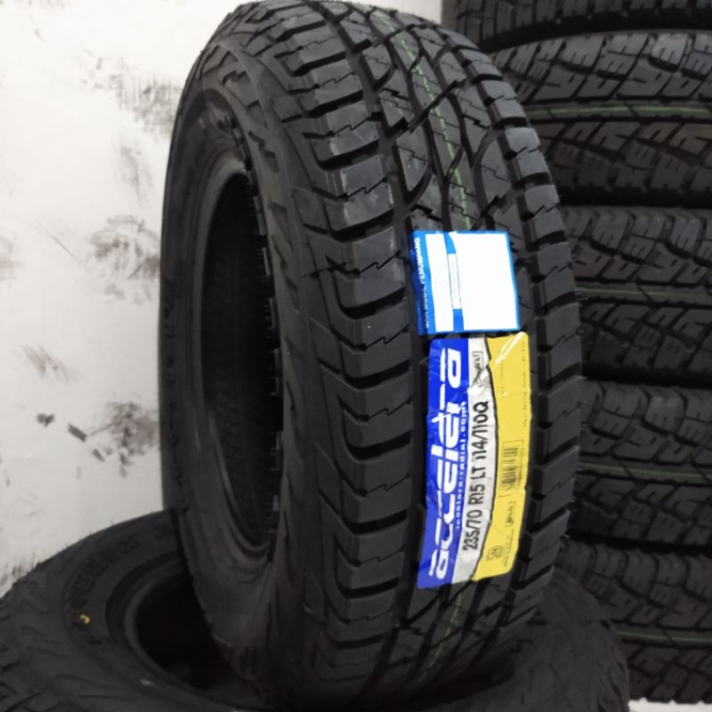 Ban Mobil 235/70 Untuk Velg Ring 15 Merek Accelera Omikron A/T 235 70 R15 Bukan Dunlop