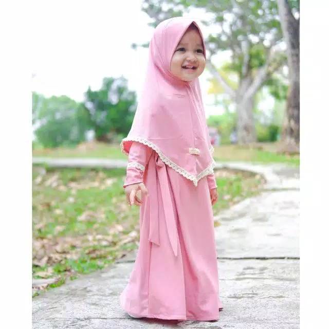 COD / Gamis Anak Khadijah Usia 6 bln- 2 th premium