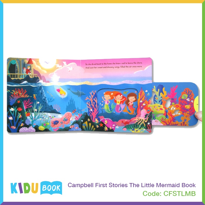 Buku Cerita Bayi dan Anak Campbell First Stories The Little Mermaid Book Kidu Baby