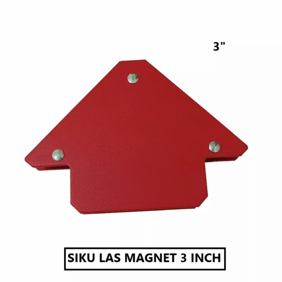 Siku Magnet Las 3 Inch WIZCORE 3inch 25 Lbs Arrow Magnetic Welding Holder 3&quot; Locator Magnet Siku Las Besi