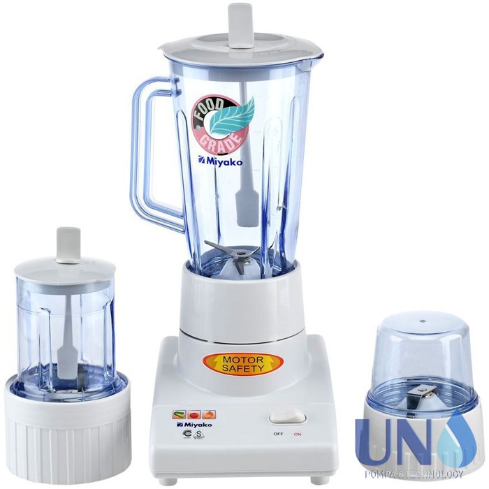 Miyako Blender Plastik 1 Liter 3 in 1  BL-102 PL / BL 102 PL / BL102PL