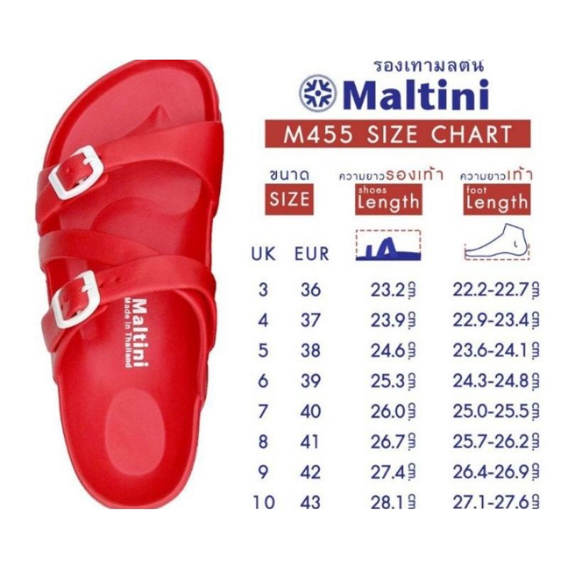 Sandal Wanita M455 Maltini Original Slip on