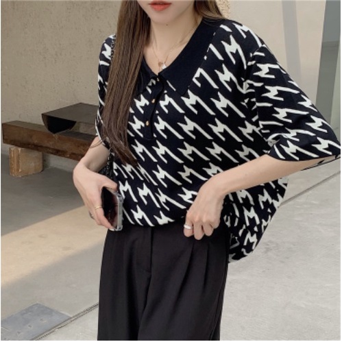 Atasan impor rajut Sweter wanita/ wanita Knit/ ATASAN RAJUT 39078#