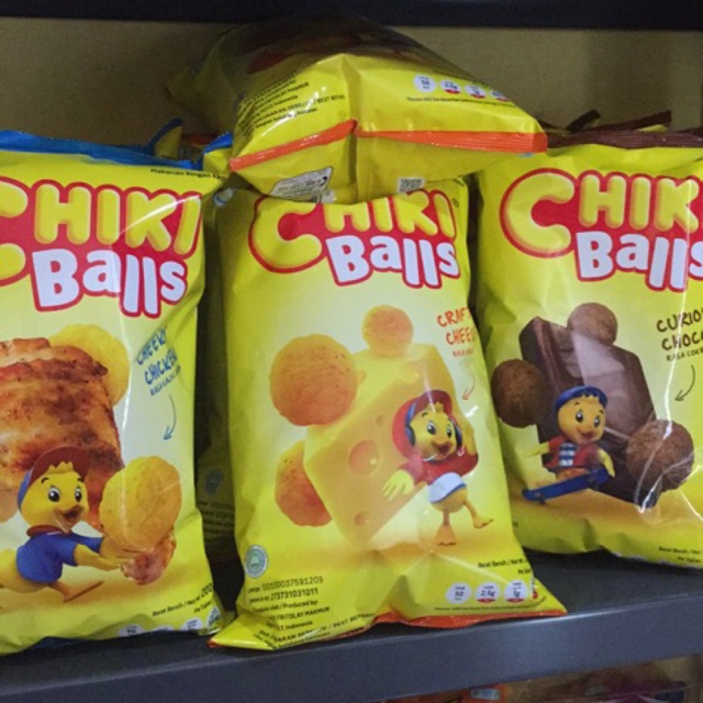 

Chiki balls ciki ball ciki kiloan ayam keju coklat 200gram