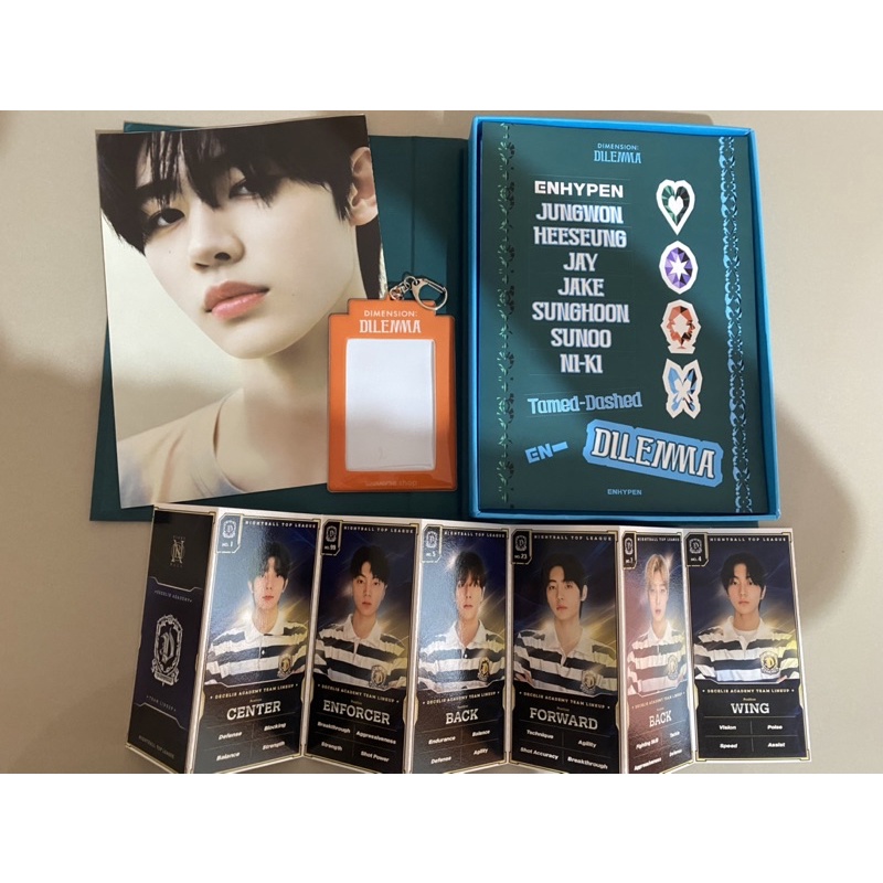 Poster, OS Photo Card, Bus Card, Sticker, POB Jake Album Enhypen Dilemma