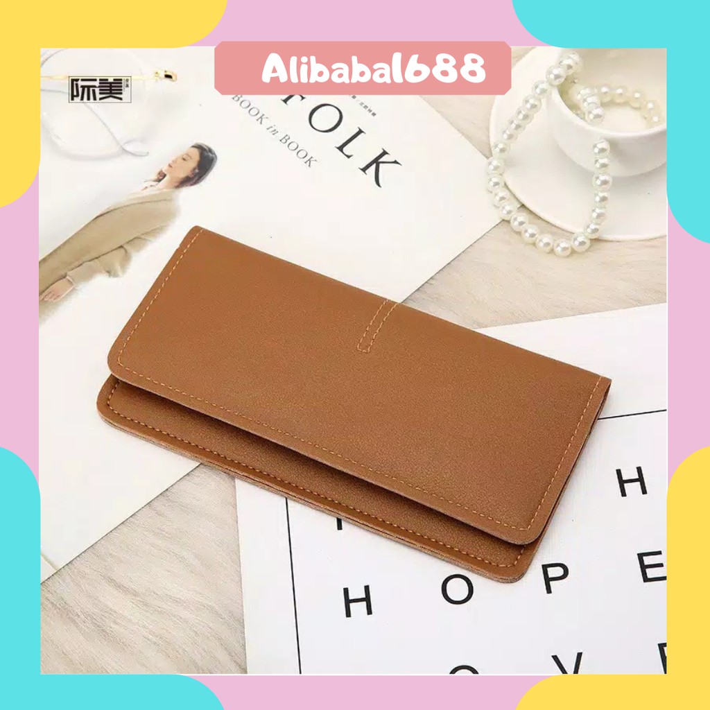 *ALIBABA1688*COD DOMPET WANITA PANJANG D88 MURAH DOMPET WANITA CANTIK