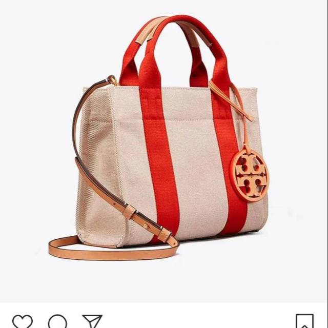 TB miller canvas tote mini