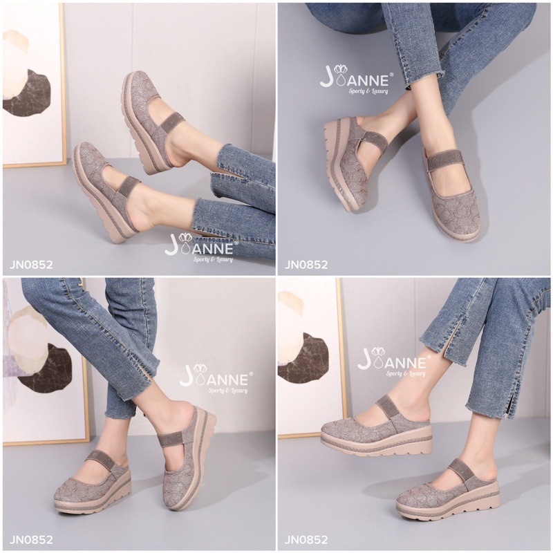 RESTOCK!! JOANNE Slop Wedges Shoes JN0852 [ORIGINAL BRAND]