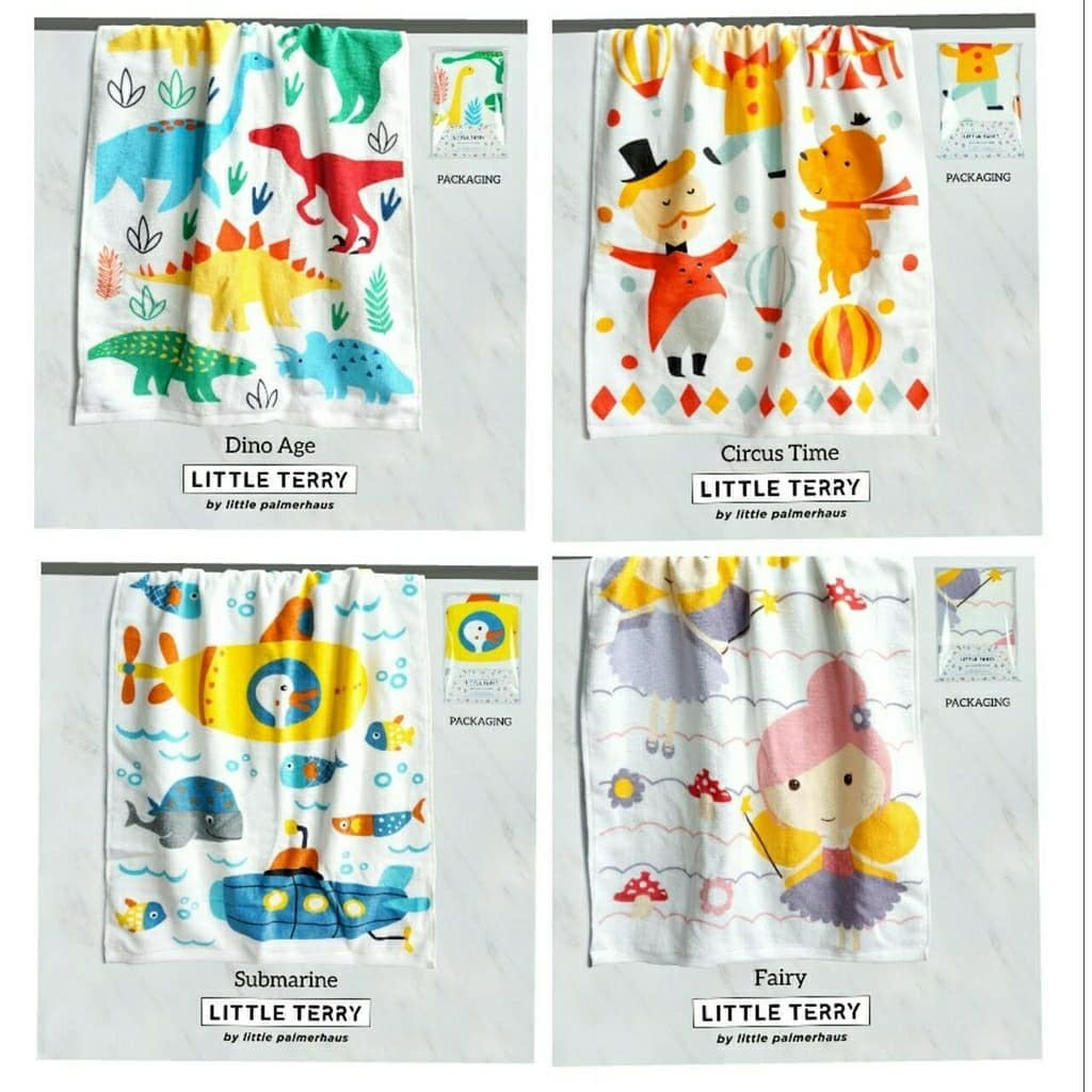 Handuk Bayi Microfiber Extra Soft - Little Terry by Little Palmer