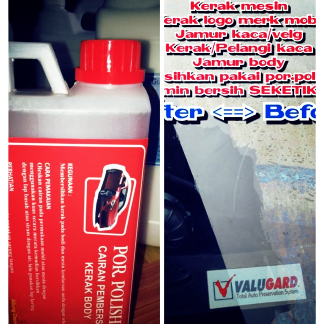POR POLISH PEMBERSIH KERAK MESIN DAN JAMUR KACA