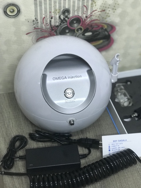 JAMINAN ORIGINAL 100% OMEGA INJECTION Oxygen Water Skin Spray Wrinkle Removal Rejuvenation Machine