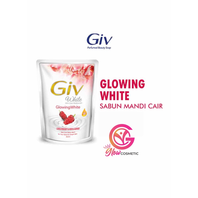 GIV BODY WASH GLOWING WHITE MULBERRY &amp; COLLAGEN 250ML / N012602